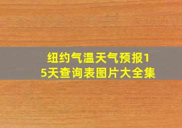 纽约气温天气预报15天查询表图片大全集