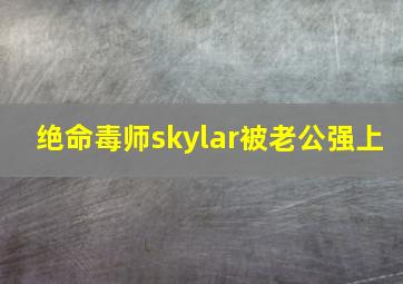 绝命毒师skylar被老公强上