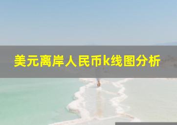 美元离岸人民币k线图分析