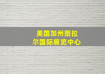 美国加州图拉尔国际展览中心