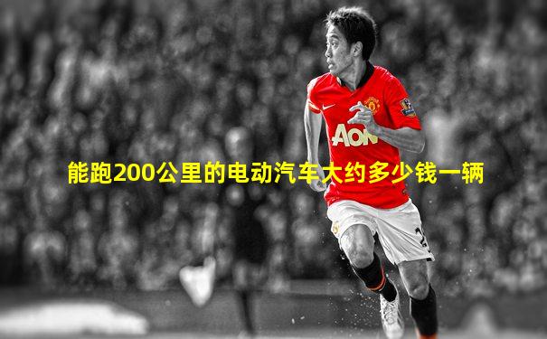 能跑200公里的电动汽车大约多少钱一辆