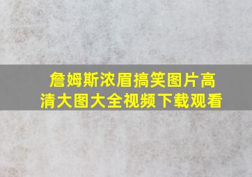 詹姆斯浓眉搞笑图片高清大图大全视频下载观看