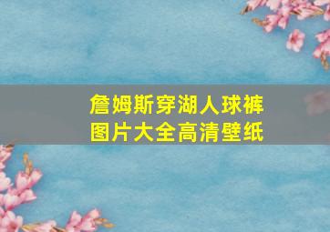 詹姆斯穿湖人球裤图片大全高清壁纸