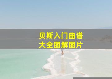 贝斯入门曲谱大全图解图片