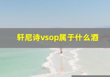 轩尼诗vsop属于什么酒