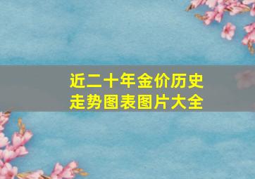 近二十年金价历史走势图表图片大全