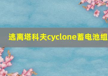 逃离塔科夫cyclone蓄电池组