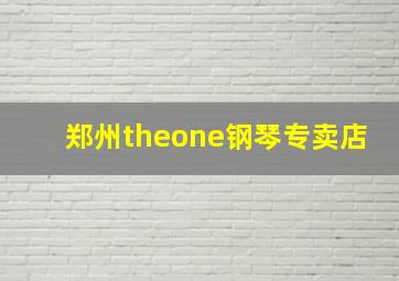 郑州theone钢琴专卖店