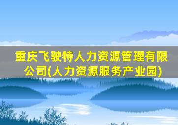 重庆飞驶特人力资源管理有限公司(人力资源服务产业园)