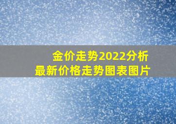 金价走势2022分析最新价格走势图表图片