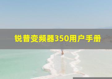 锐普变频器350用户手册