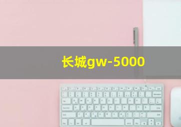 长城gw-5000