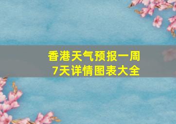 香港天气预报一周7天详情图表大全