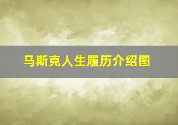 马斯克人生履历介绍图